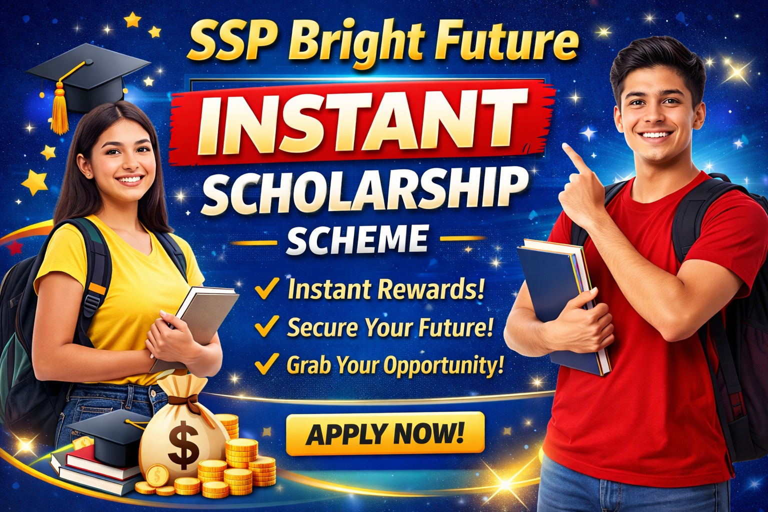 SSP Bright Future Instant Scholarship Scheme |  | SSP Computer Institue, Dhaka-845418
